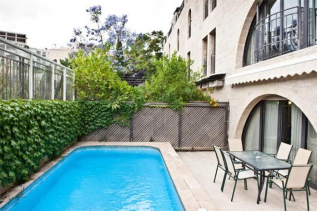Mamilla Pool - David'S Village - Jerusalem-Rent Eksteriør bilde